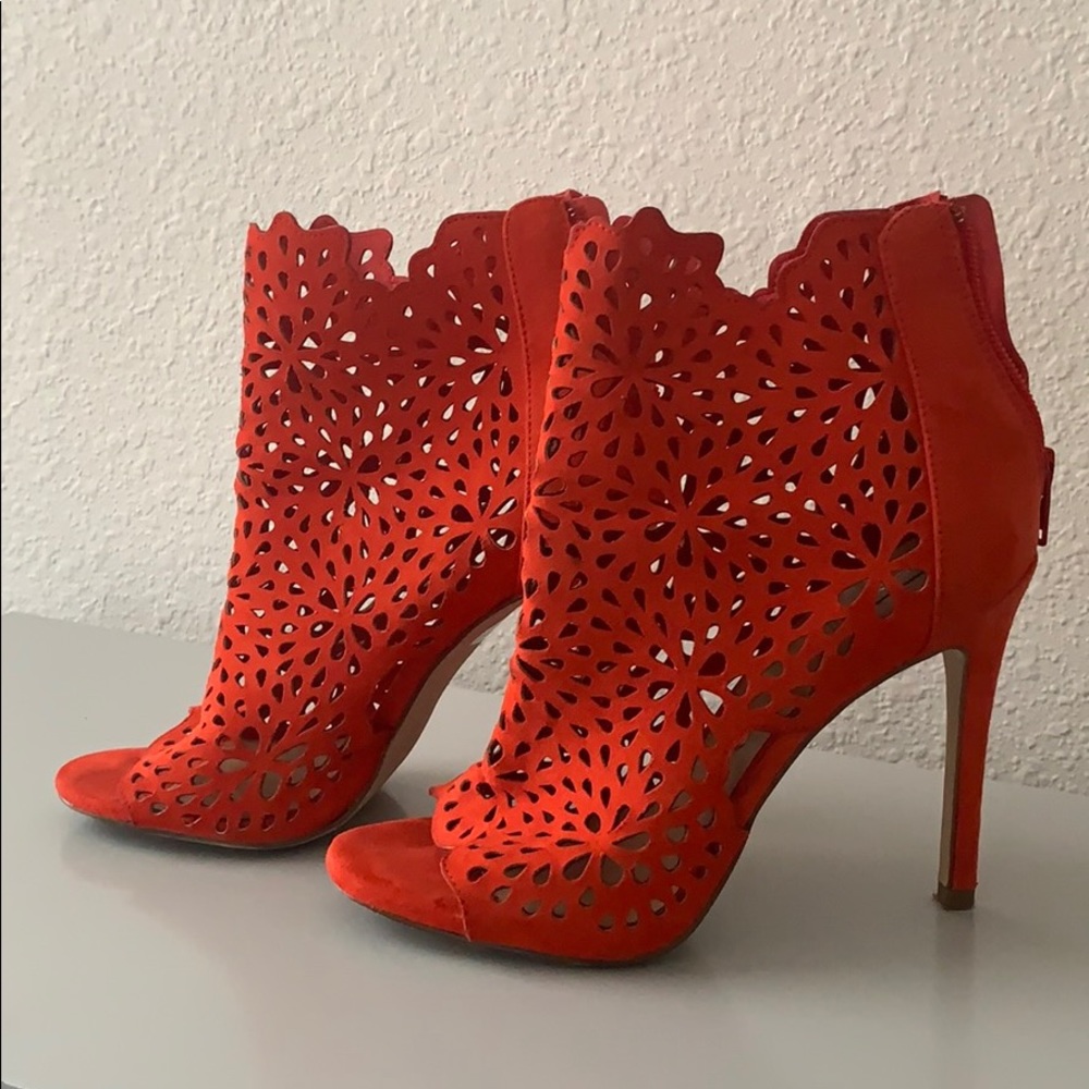 Burnt Orange Heels